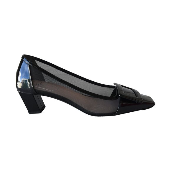 Roger Vivier Belle Vivier Net Pumps Black - Picture 5 of 5